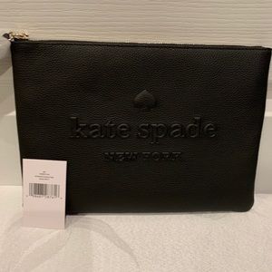 Kate Spade Larchmont Ave Logo Gia Clutch